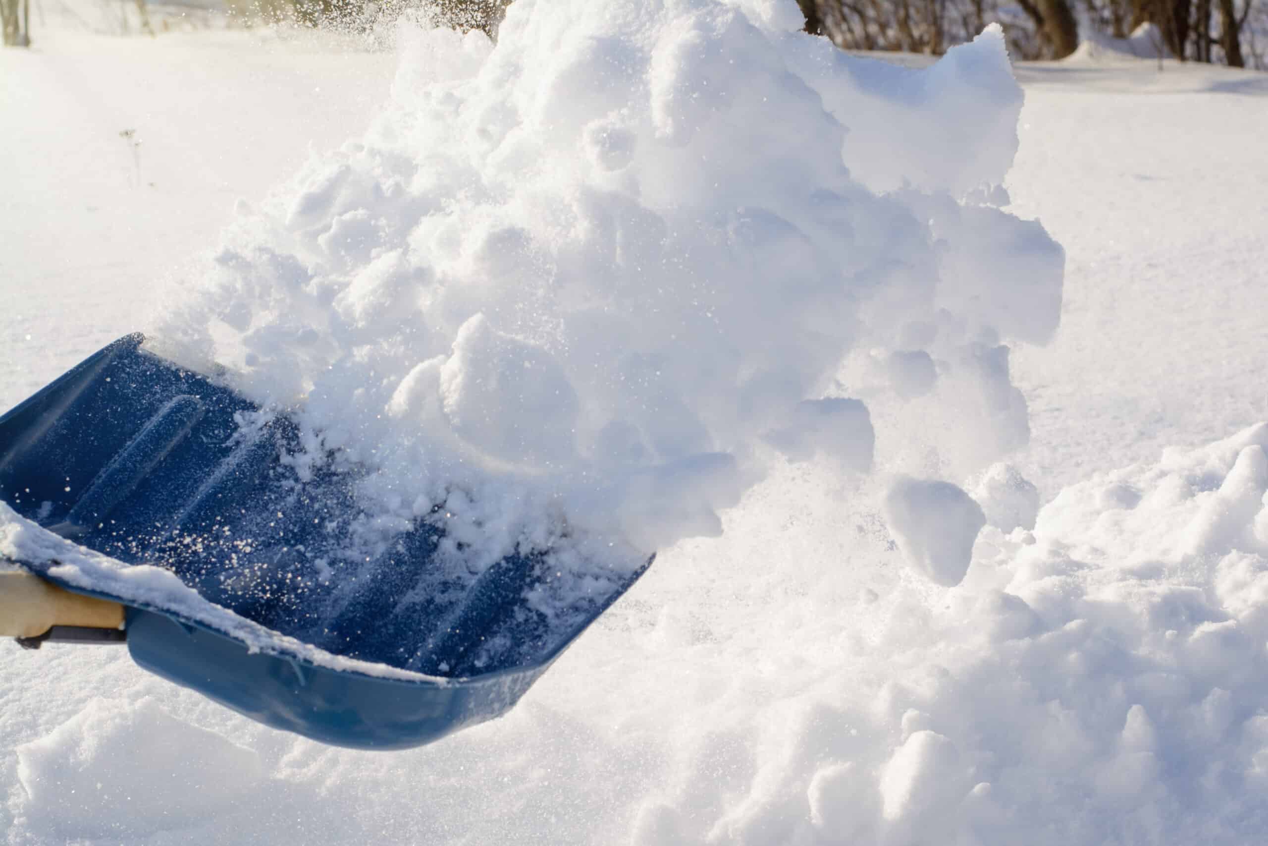 Snow shoveling